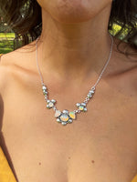 Rays of Light Opal Necklace