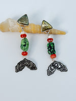 Beaded Fish Earrings