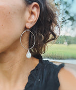 Pearl Summer Hoops
