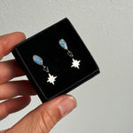 Rainbow Opal ✷ Mini Star Studs #1