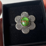 Sonoran Gold Daisy Ring #2 - Made to Order