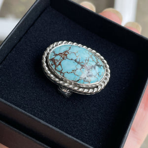 Turquoise Statement Ring - Size 9