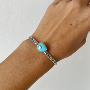 Campitos Turquoise Stamped Cuff #3