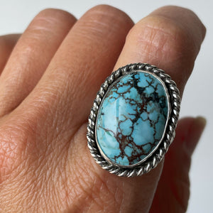 Turquoise Statement Ring - Size 9