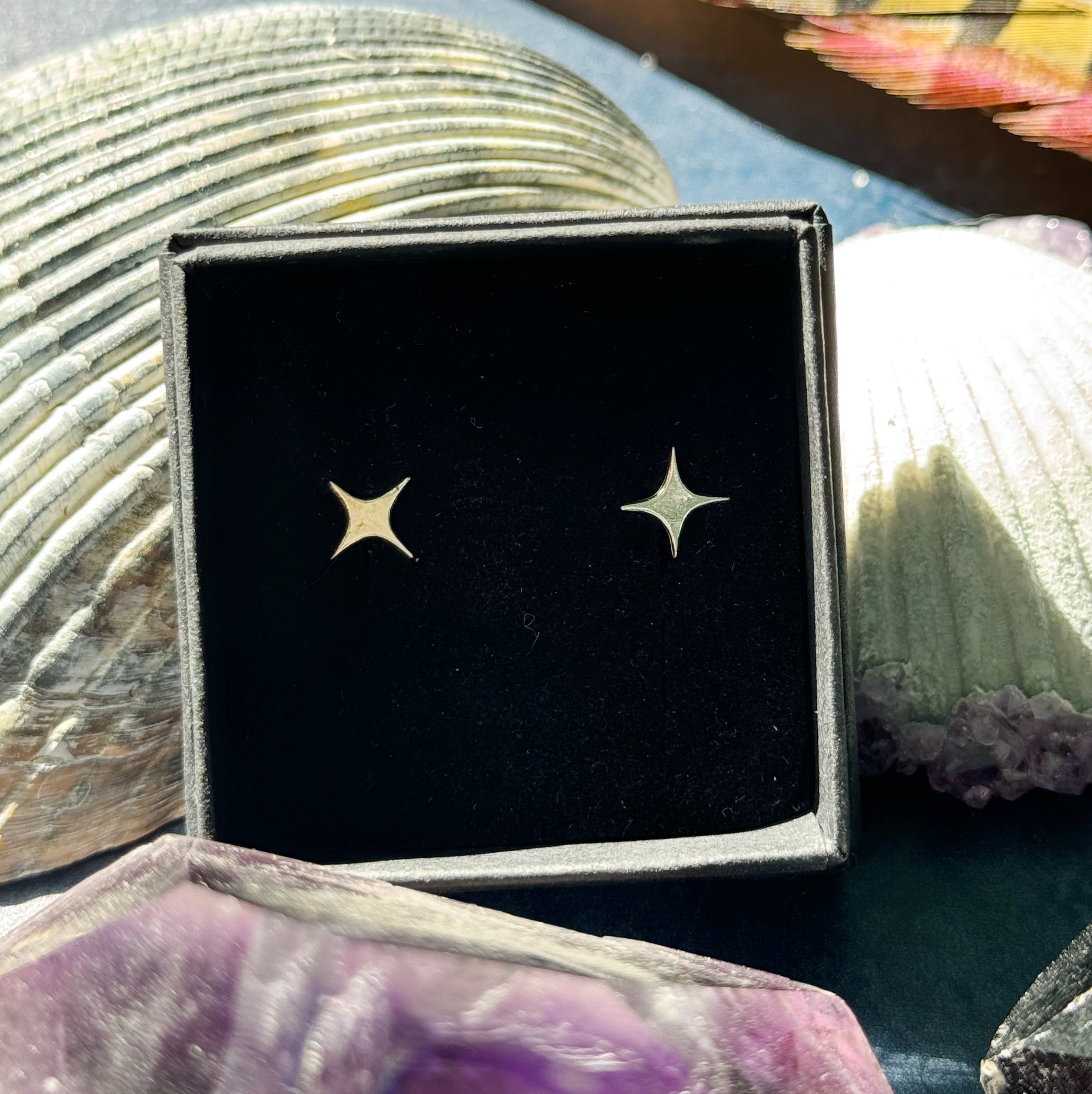 Tiny Star Studs ✦