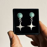 Turquoise ✦ Star Studs #1