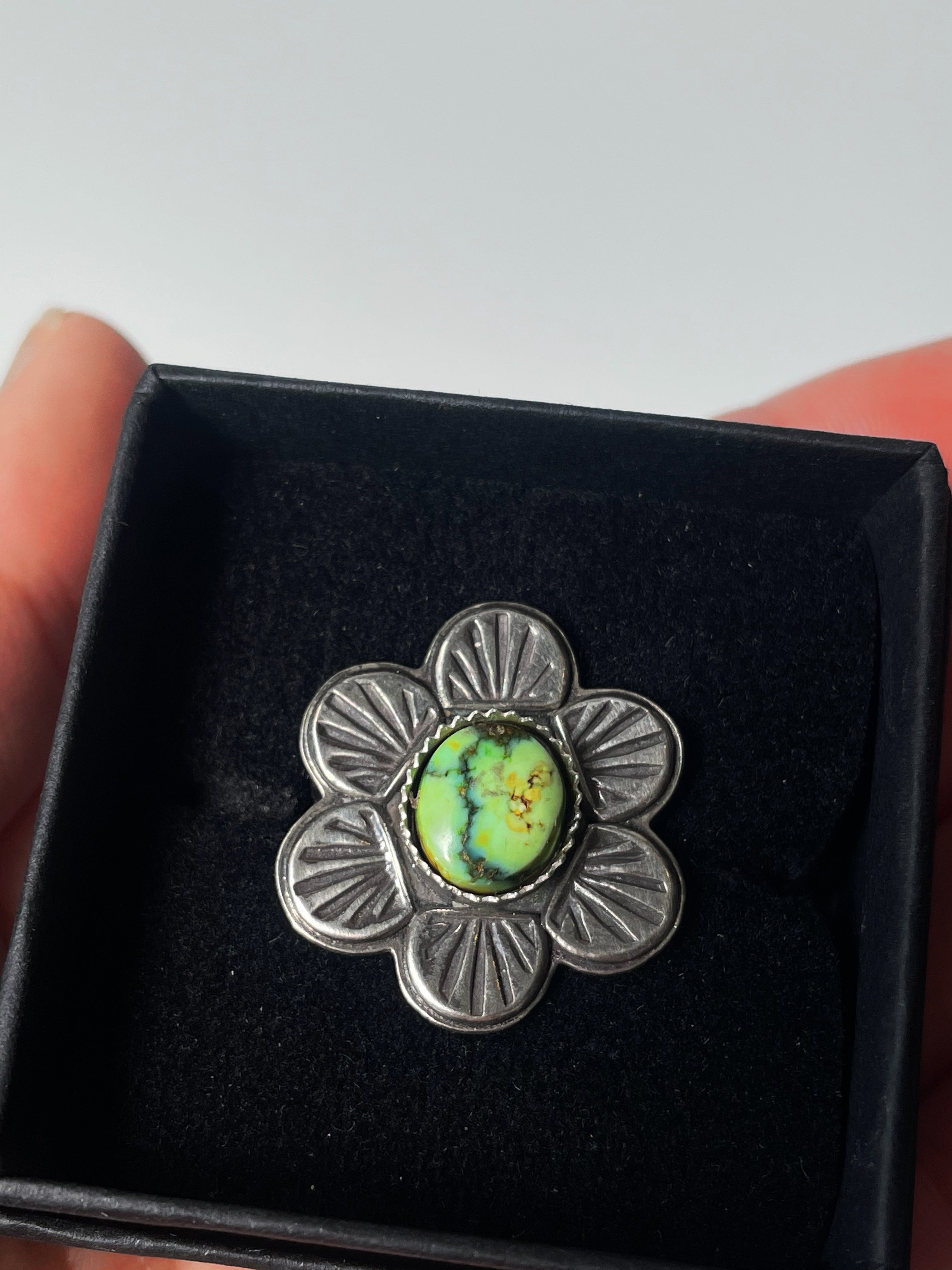 Sonoran Gold Daisy Ring #3 - Made to Order