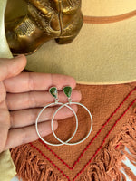 Sonoran Turquoise Hoop Earrings - 2