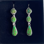 Sonoran Stream Drop Earrings - Green