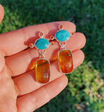 Sun Salutation Dangle and Drop Earrings