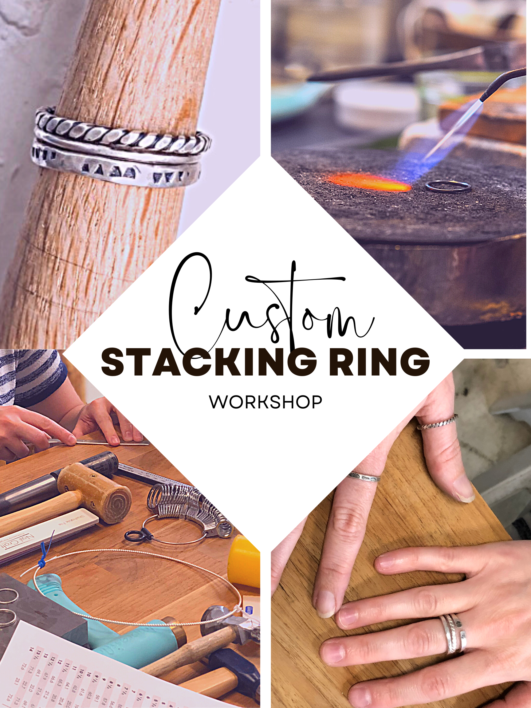 Stacking Ring Workshop – Mad Made Metals